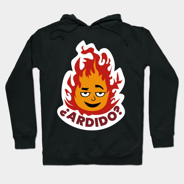 on fire? Hoodie by fmpanis98